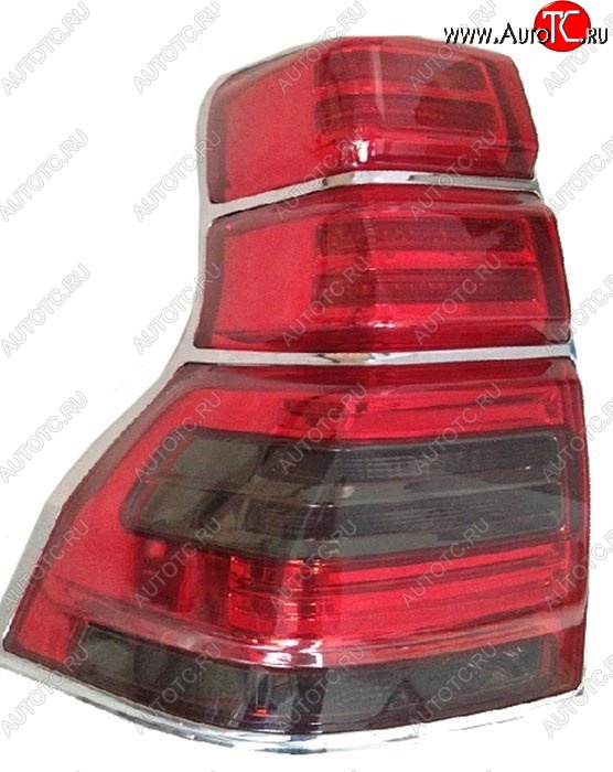 8 999 р. Левый фонарь SAT (дымчатый)  Toyota Land Cruiser Prado  J150 (2009-2020) дорестайлинг, 1-ый рестайлинг, 2-ой рестайлинг  с доставкой в г. Керчь
