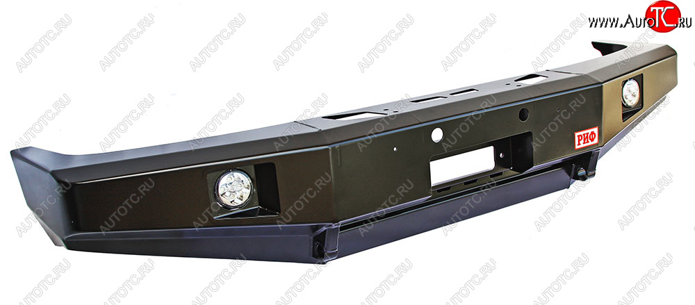 56 689 р. Бампер передний силовой РИФ  Toyota Land Cruiser  80 (1989-1997) (С дополнительными фарами без защитной дуги)  с доставкой в г. Керчь