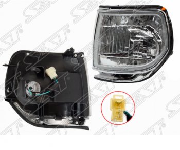 Левый габарит SAT (хрусталь) Toyota Land Cruiser  80 (1989-1997)