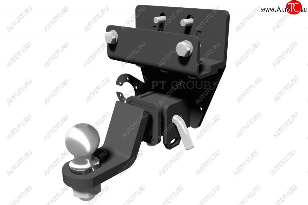 17 469 р. Фаркоп Petroil Tuning (съемный квадрат)  Toyota Land Cruiser  J300 (2021-2025) дорестайлинг  с доставкой в г. Керчь