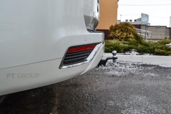 17 469 р. Фаркоп Petroil Tuning (съемный квадрат)  Toyota Land Cruiser  J300 (2021-2025) дорестайлинг  с доставкой в г. Керчь. Увеличить фотографию 5