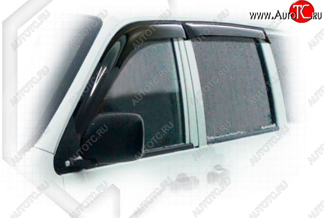 2 969 р. Дефлектор капота (R40G, R50G) CA-Plastiс Toyota LiteAce Noah (1996-2001) (Classic полупрозрачный, Без хром.молдинга)  с доставкой в г. Керчь