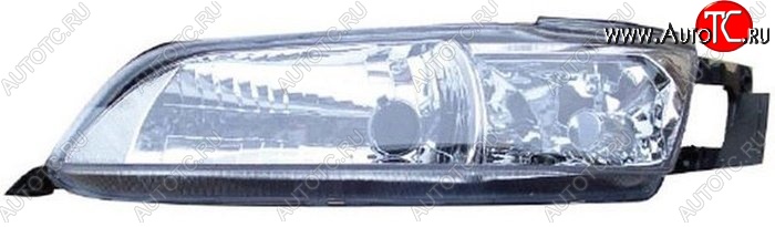 5 849 р. Левая фара SAT (хрусталь) Toyota Mark 2 X90 седан (1992-1996)  с доставкой в г. Керчь