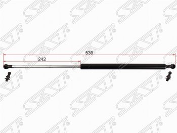 Газовый упор капота SAT Toyota Mark 2  X110 (2000-2002) седан дорестайлинг