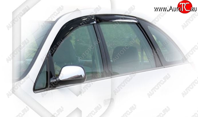 2 099 р. Дефлектора окон CA-Plastiс Toyota Nadia XN10 дорестайлинг (1998-2001) (Classic полупрозрачный, Без хром.молдинга)  с доставкой в г. Керчь