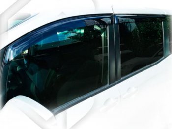 2 079 р. Дефлектора окон CA-Plastic Toyota Noah 3 дорестайлинг (2014-2017) (серия Classic полупрозрачный, Без хром.молдинга)  с доставкой в г. Керчь. Увеличить фотографию 2