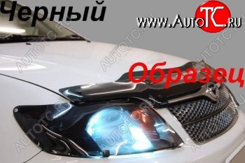 1 899 р. Защита фар CA-Plastic Toyota Premio T240 рестайлинг (2004-2007) (Classic черный)  с доставкой в г. Керчь