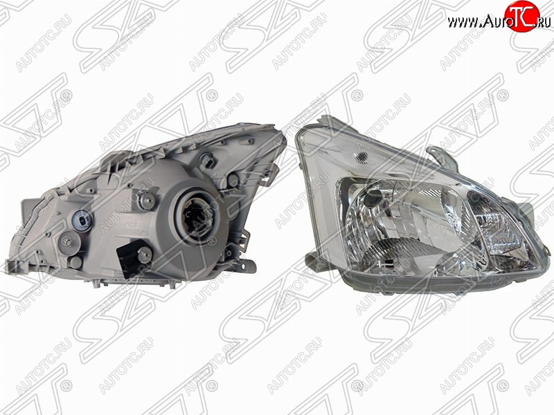 5 399 р. Правая фара SAT v1  Toyota Premio  T240 (2001-2004) дорестайлинг  с доставкой в г. Керчь