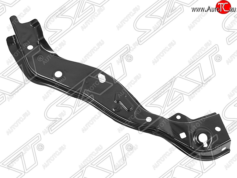 659 р. Правая рамка радиатора (верхняя часть) SAT Toyota Prius XW50 дорестайлинг (2015-2018) (Неокрашенная)  с доставкой в г. Керчь