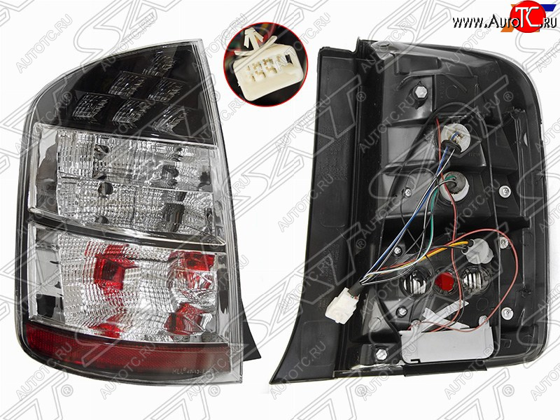 4 399 р. Левый задний фонарь для SAT Toyota Prius XW20 дорестайлинг (2003-2005)  с доставкой в г. Керчь