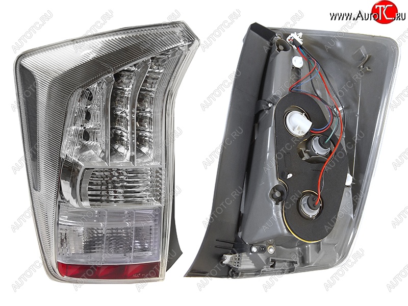 4 399 р. Левый фонарь SAT  Toyota Prius  XW30 (2009-2011) дорестайлинг  с доставкой в г. Керчь