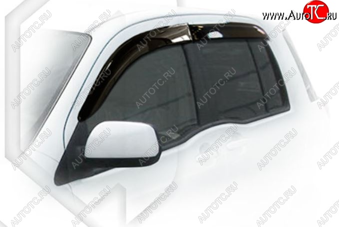 2 079 р. Дефлектора окон CA-Plastic Toyota Raum (2003-2011) (Classic полупрозрачный, Без хром.молдинга)  с доставкой в г. Керчь