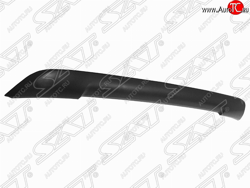 3 699 р. Накладка переднего бампера SAT.  Toyota RAV4  XA40 (2015-2019) 5 дв. рестайлинг (Черная)  с доставкой в г. Керчь