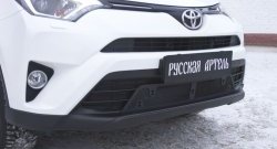 Защитная сетка решетки переднего бампера РА Toyota RAV4  XA40 (2015-2019) 5 дв. рестайлинг