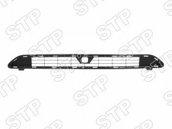 Решетка в передний бампер (верхняя / под камеру) SAT PREMIUM Toyota RAV4  XA40 (2015-2019) 5 дв. рестайлинг