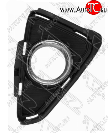 1 199 р. Правая оправа противотуманной фары SAT (пр-во Тайвань)  Toyota RAV4  XA40 (2015-2019) 5 дв. рестайлинг  с доставкой в г. Керчь