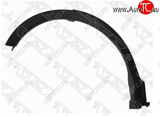 2 299 р. Молдинг арки крыла SAT (Задний, правый)  Toyota RAV4  XA40 (2015-2019) 5 дв. рестайлинг (Неокрашенный)  с доставкой в г. Керчь