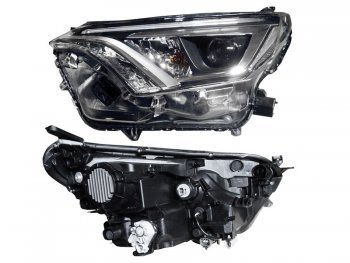 Левая фара (ксенон, с электрокорректором) SAT Toyota RAV4  XA40 (2015-2019) 5 дв. рестайлинг