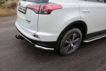 Фаркоп (тягово-сцепное устройство) TCC Toyota RAV4  XA40 (2012-2019) 5 дв. дорестайлинг, 5 дв. рестайлинг (Оцинкованный, шар A - оцинкованный)