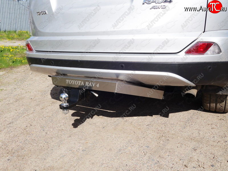 18 399 р. Фаркоп (тягово-сцепное устройство) TCC (надпись Toyota)  Toyota RAV4  XA40 (2012-2019) 5 дв. дорестайлинг, 5 дв. рестайлинг (Оцинкованный, шар E)  с доставкой в г. Керчь