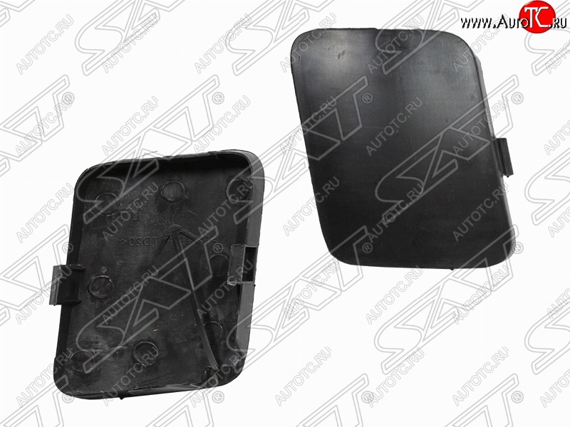 659 р. Левая заглушка буксировочного отверстия переднего бампера SAT  Toyota RAV4  XA305 (2005-2009) 5 дв. дорестайлинг (Неокрашенная)  с доставкой в г. Керчь