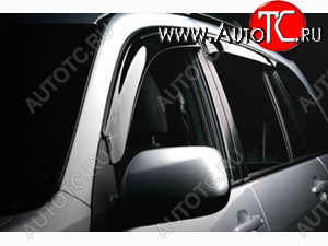 1 869 р. Дефлекторы окон (ветровики) SIM 4 шт Toyota RAV4 XA305 5 дв. дорестайлинг (2005-2009)  с доставкой в г. Керчь