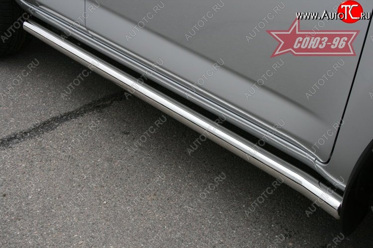 12 464 р. Защита порогов Souz-96 (d60) Toyota RAV4 XA30 5 дв. 1-ый рестайлинг (2008-2010)  с доставкой в г. Керчь