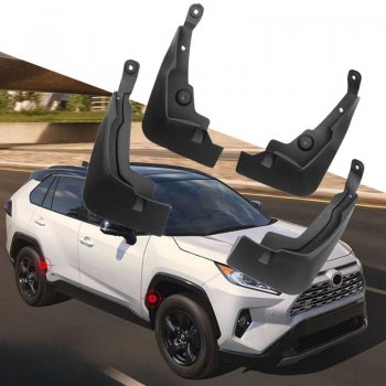 Комплект брызговиков WINBO (4 шт) Toyota RAV4  XA50 (2018-2025) 5 дв. дорестайлинг