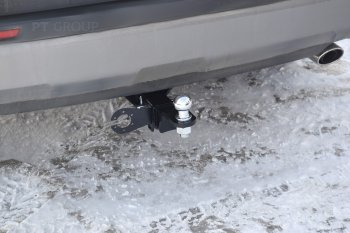 17 499 р. Фаркоп PT GROUP /съемный квадрат/ TOYOTA RAV4 2019-  Toyota RAV4 XA50 5 дв. дорестайлинг (2018-2025)  с доставкой в г. Керчь. Увеличить фотографию 3