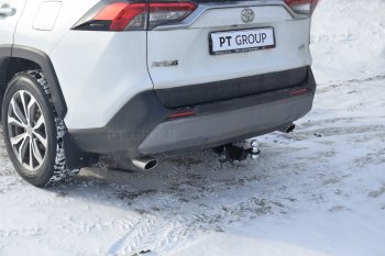 17 499 р. Фаркоп PT GROUP /съемный квадрат/ TOYOTA RAV4 2019-  Toyota RAV4 XA50 5 дв. дорестайлинг (2018-2025)  с доставкой в г. Керчь. Увеличить фотографию 4