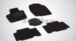 Коврики в салон L SeiNtex Premium LUX 4 шт. (ворсовые) Toyota RAV4  XA30 (2010-2013) 5 дв. удлиненный 2-ой рестайлинг