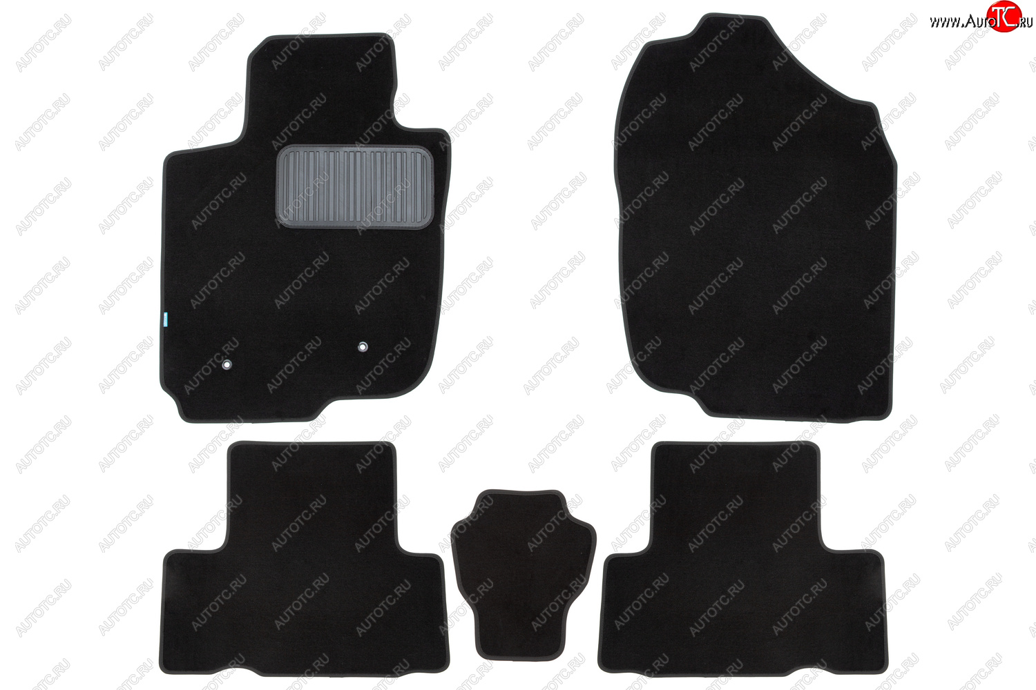 9 549 р. Текстильные коврики салона Klever Premium АКПП Toyota RAV4 XA30 5 дв. 1-ый рестайлинг (2008-2010) (Черные)  с доставкой в г. Керчь