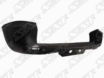 Бампер задний SAT (с площадкой под номер, под отражатель ST-212-2925) Toyota RAV4  XA30 (2008-2013) 5 дв. 1-ый рестайлинг, 5 дв. удлиненный 2-ой рестайлинг