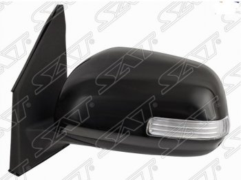Боковое левое зеркало заднего вида (поворотник/обогрев) SAT Toyota RAV4 ( XA305,  XA30) (2005-2013) 5 дв. дорестайлинг, 5 дв. 1-ый рестайлинг, 5 дв. 2-ой рестайлинг