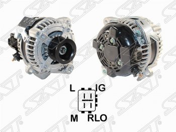 Генератор (100A/ 12V) (2AZ) SAT Toyota RAV4 XA305 5 дв. дорестайлинг (2005-2009)