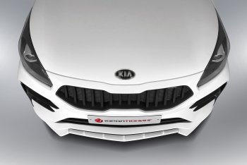 2 899 р. Сплиттер переднего бампера QUASAR KIA Rio 4 FB дорестайлинг седан (2016-2020) (Неокрашенный)  с доставкой в г. Керчь. Увеличить фотографию 2