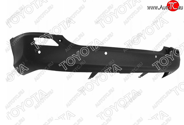 29 699 р. Задний бампер TOYOTA (под сонары)  Toyota RAV4  XA40 (2012-2015) 5 дв. дорестайлинг (Неокрашенный)  с доставкой в г. Керчь