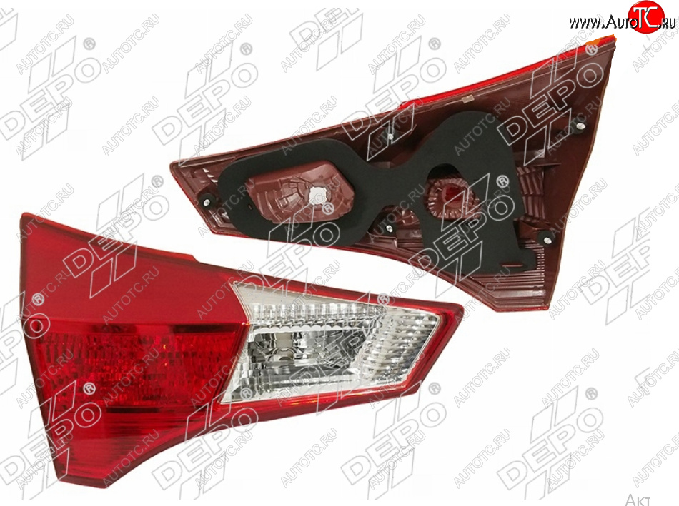 4 999 р. Левый фонарь в крышку багажника DEPO  Toyota RAV4  XA40 (2012-2015) 5 дв. дорестайлинг  с доставкой в г. Керчь