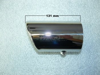 1 799 р. Насадка на глушитель Toyota RAV4 2005+ Toyota RAV4 XA30 5 дв. 2-ой рестайлинг (2010-2013)  с доставкой в г. Керчь. Увеличить фотографию 4