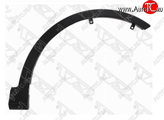 2 399 р. Молдинг арки крыла SAT (Передний, правый)  Toyota RAV4  XA40 (2012-2015) 5 дв. дорестайлинг (Неокрашенный)  с доставкой в г. Керчь