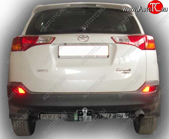 11 699 р. Фаркоп Лидер Плюс (съемный шар тип F, с нержавеющей пластиной)  Toyota RAV4  XA40 (2012-2019) 5 дв. дорестайлинг, 5 дв. рестайлинг (Без электропакета)  с доставкой в г. Керчь