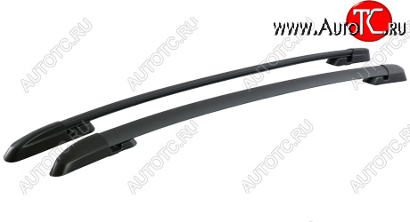 9 649 р. Рейлинги АПС  Toyota RAV4  XA40 (2012-2019) 5 дв. дорестайлинг, 5 дв. рестайлинг (Черные, без поперечин)  с доставкой в г. Керчь