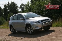 Защита переднего бампера Souz-96 (d60) Toyota RAV4 XA30 5 дв. удлиненный 1-ый рестайлинг (2009-2010)