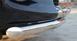 17 699 р. Защита переднего бампера (2 трубыØ63 мм, нержавейка) SLITKOFF  Toyota RAV4  XA30 (2010-2013) 5 дв. 2-ой рестайлинг  с доставкой в г. Керчь. Увеличить фотографию 3
