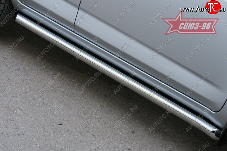 11 339 р. Защита порогов Souz-96 (d60) Toyota RAV4 XA30 5 дв. 2-ой рестайлинг (2010-2013)  с доставкой в г. Керчь