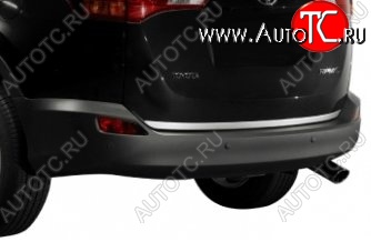 4 749 р. Нижняя накладка на крышку багажника СТ Toyota RAV4 XA40 5 дв. дорестайлинг (2012-2015)  с доставкой в г. Керчь