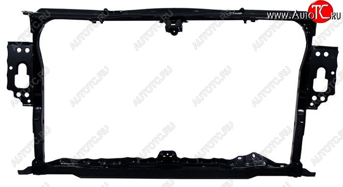 5 949 р. Рамка радиатора (телевизор) SAT Toyota RAV4 XA40 5 дв. дорестайлинг (2012-2015) (Неокрашенная)  с доставкой в г. Керчь