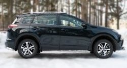 23 799 р. Широкая защита порогов (рестайлинг) SLITKOFF  Toyota RAV4  XA40 (2012-2015) 5 дв. дорестайлинг  с доставкой в г. Керчь. Увеличить фотографию 3