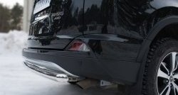 14 449 р. Одинарная защита заднего бампера из трубы с округлым сгибом диаметром 63 мм (рестайлинг) SLITKOFF  Toyota RAV4  XA40 (2012-2015) 5 дв. дорестайлинг  с доставкой в г. Керчь. Увеличить фотографию 3