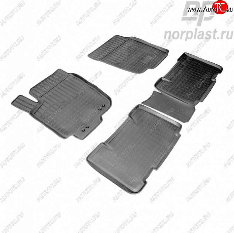 2 359 р. Комплект ковриков в салон Norplast Toyota RAV4 XA40 5 дв. дорестайлинг (2012-2015)  с доставкой в г. Керчь